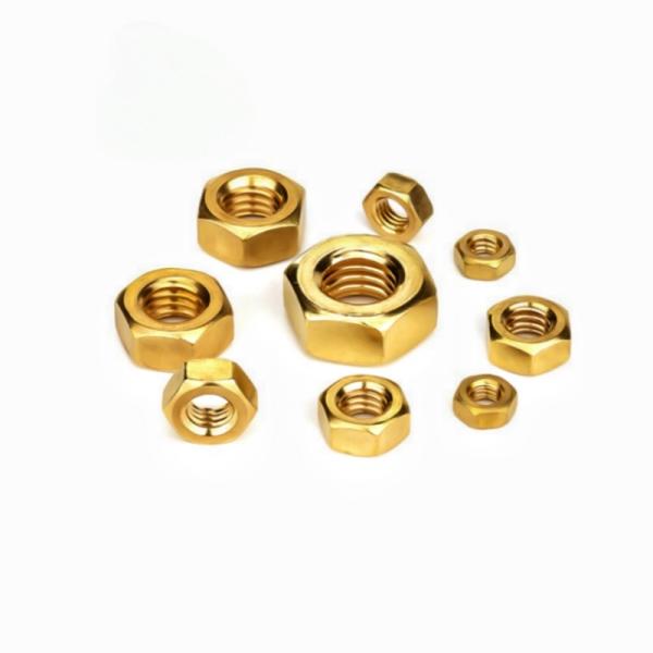 304 Stainless Steel External Hexagon Nut Metal Lock Nut M14 M16 High Hardness