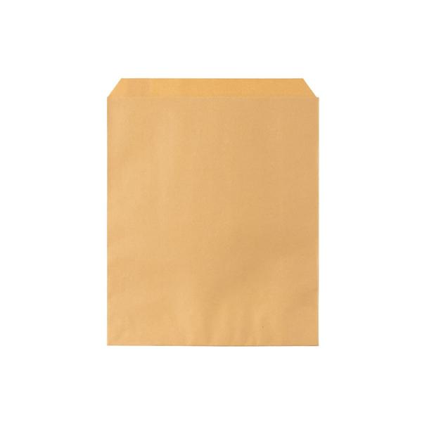 8x4x10 Takeout Kraft Paper Food Bags With Logo Printed 160gsm