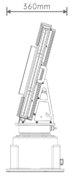 Remote High Precision Active Digital Phased Array Radar And Camera Linkage