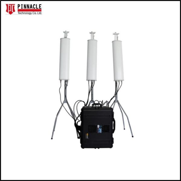 Dds 525W Portable Peilcan 7-Bands 20-6000MHz 433MHz/900MHz/1200MHz/2.4G/5.8g/GPS Anti Drone Uav Signal Jammer