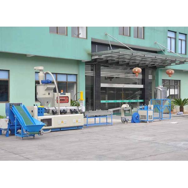 1100-1350 Kg/H Plastic Recycling Pellet Machine , Stable Plastic Granulator Machine