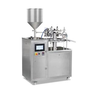 Buy cheap Fully Automatic Toothpaste Cream Aluminum Tube Filling And Sealing Machine product