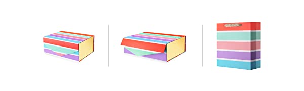 Valentines Day Present Box, Bridesmaids Proposal Box, Present Bag Card Ribbon Paper Filler, Gift Boxes