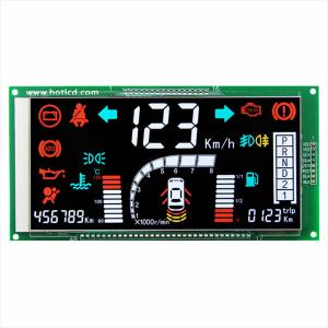 Buy cheap Practical Segment LCD Display VA Module For Automotive Instrument product