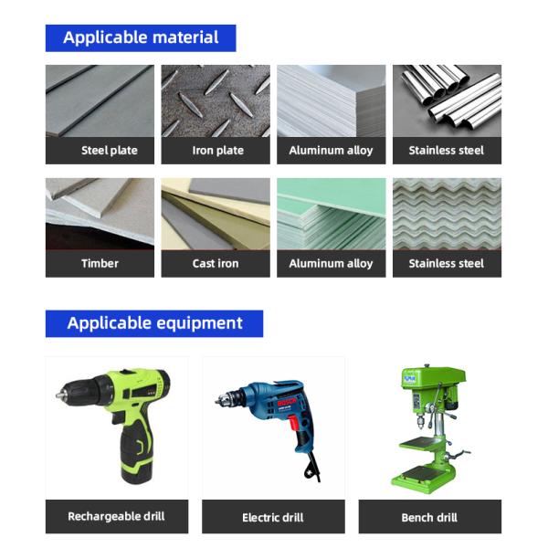 YG10 Stainless Steel Hole Saw Carbide Hole Saw For Metal