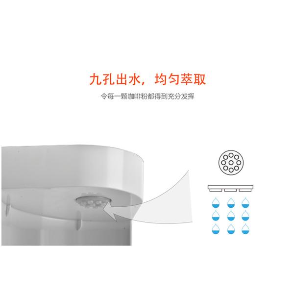 Homezest CM-310 electric coffee brew machine tea cup coffee machine with permanent filter