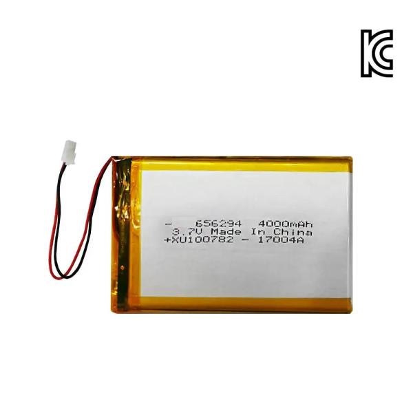 High Capacity 3.7V 4000mAh Lithium Ion Polymer Battery Lithium Polymer Battery 656294 606090 or customized