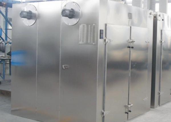 Quality 30kw Food Drying Equipment , 1.3mcbm Stainless Steel Hot Air Tray Dryer for sale