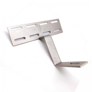 Buy cheap sandblasting SS304 Solar Panel Roof Hooks For Mounting Structure Bracket product