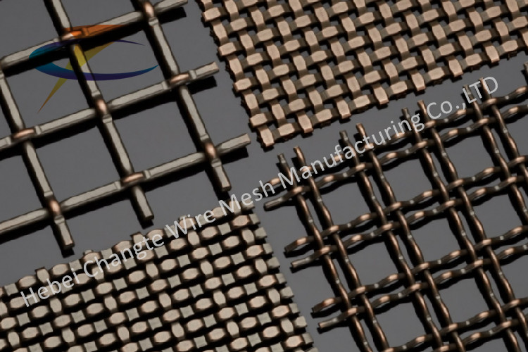 Buy cheap 8MM X 8MM Hole Stainless Steel Woven Wire Mesh Screen product