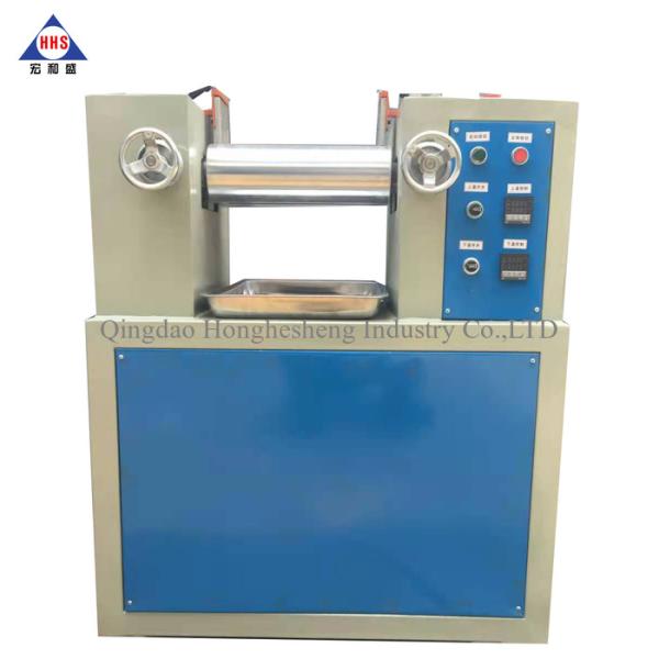 2T Open Drilled Two Roll Rubber Mixing Mill 380V 3 phase For Cooling