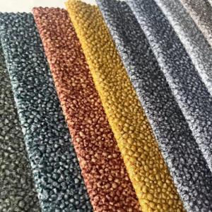 Buy cheap Resilient Velvet Sofa Fabric Stain Resistant With Versatile Design product