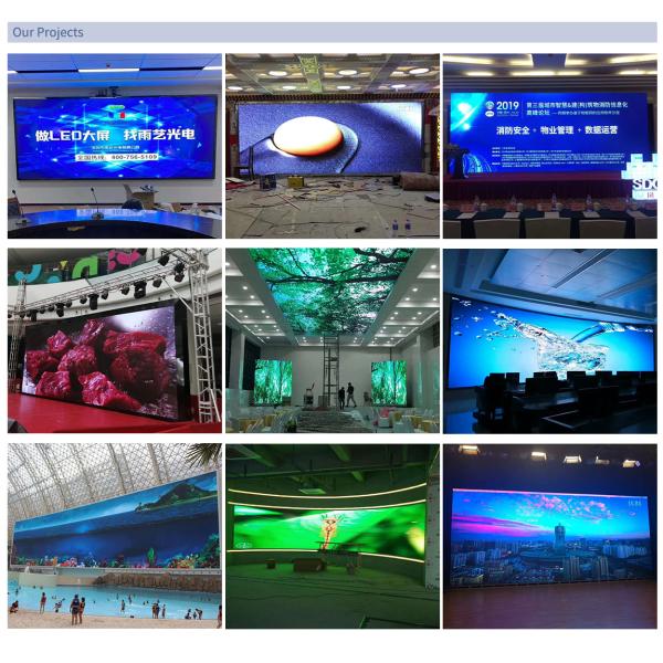 P2.5 Indoor Full Color LED Panel , HD Video Wall Display With 1/32 Scan Mode