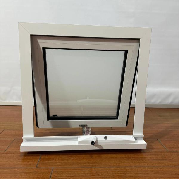 Waterproof Outdoor Window Awnings Metal Heat Insulation Aluminium Sliding Windows For Balcony