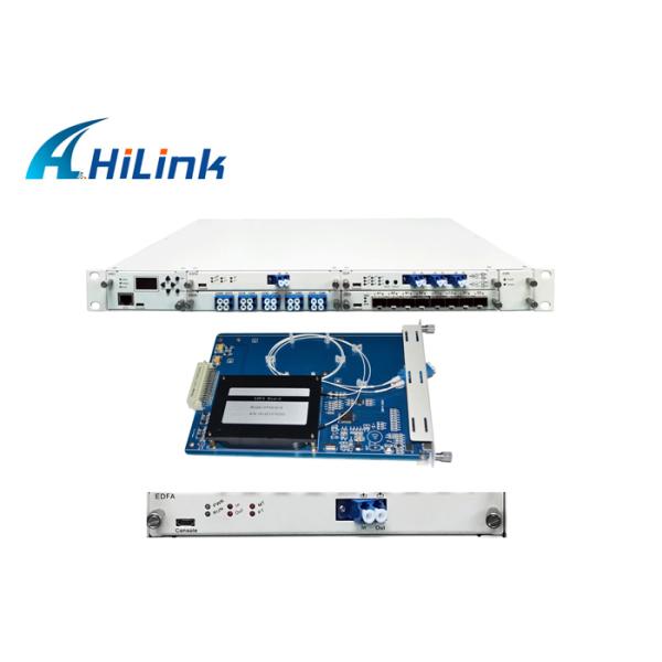 EDFA PON Network WDM Solution FTTX OTN Equipment 1U 19'' 1529-1563nm