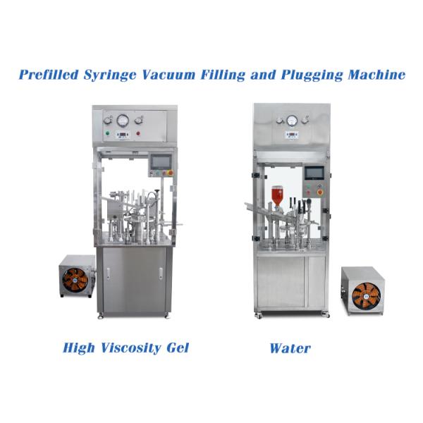 High Speed Filling Plugging Machine Pre - Fill Syringes