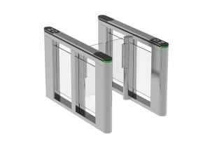 Buy cheap AC100V Pedestrian Turnstile Gate 0.2s Access Management Brushless DC product