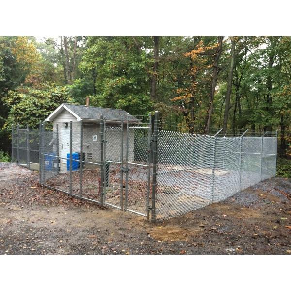 Galvanized Chain Link Mesh Fencing