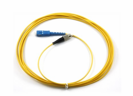 SC - FC 3 Meter Patch Cord Accessories Single Mode 3.0mm Jumper Cable Customized