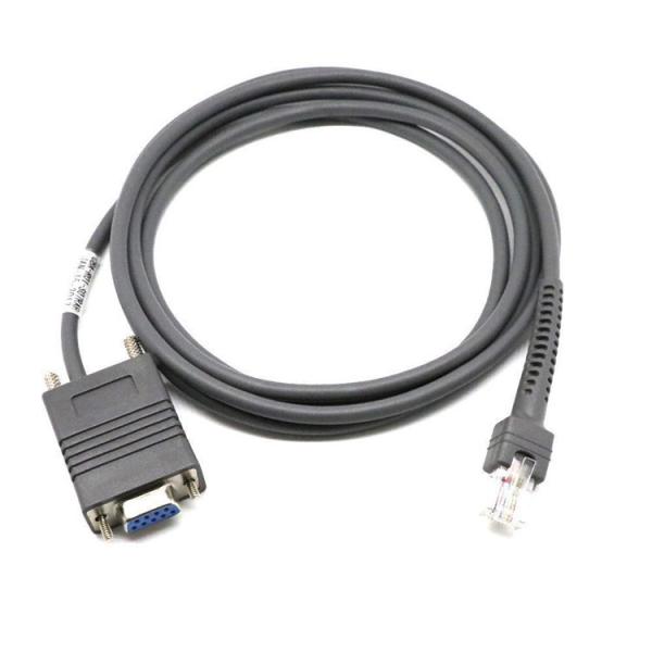 Flexible DB 9 Pin To Rj45 Cable Serial Port 2m For Symbol 2208 DS3608