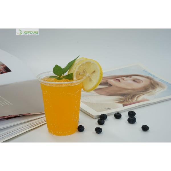 Transparent 12oz 90mm Biodegradable PLA Cups Compostable