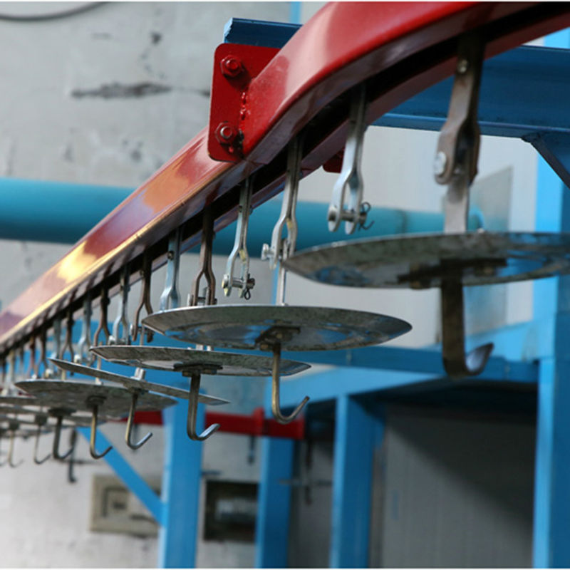 Heat Insulation Powder Coat Paint Line For Metal Processing And Powder Coating