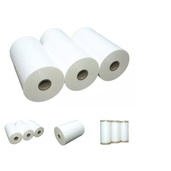 Pre-coated BOPP satin pull rolls that prevent peeling
