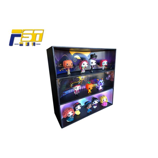 4C Offest Printing Side Wing Display , Easy advertising Cardboard Sidekick Displays