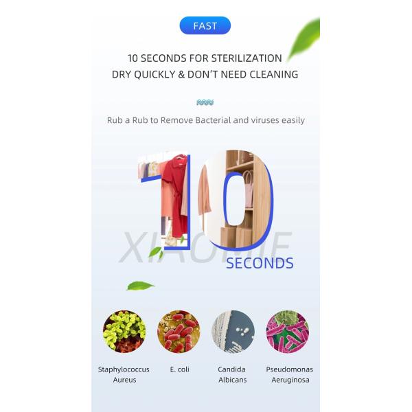 Quick Drying Disposable Hand Sanitizer Waterless Medicated Unscented Dazzles