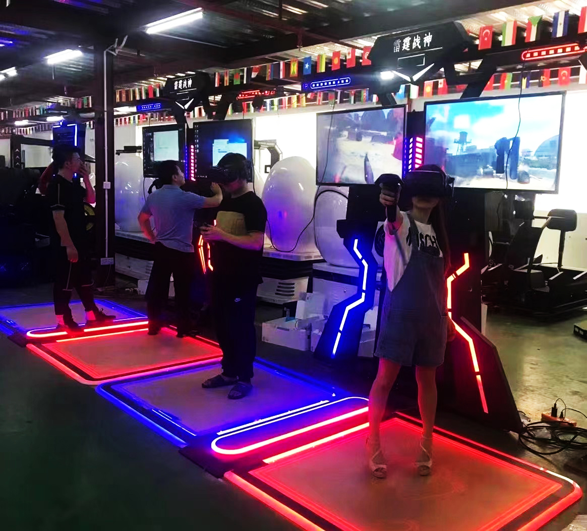 VR Simulator installation at customer site