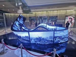 Buy cheap Indoor MSD300 Novastar SMD2121 P3 Flexible Soft Led Display product