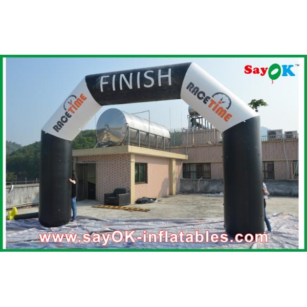 Inflatable Race Arch 6M X 3M Inflatable Start Line Arch For Advertising Campaign Oxford Cloth / PVC