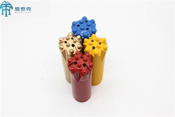 Normal Or Retrac Thread Button Carbide Rock Drill Bits T45 76mm For Mining
