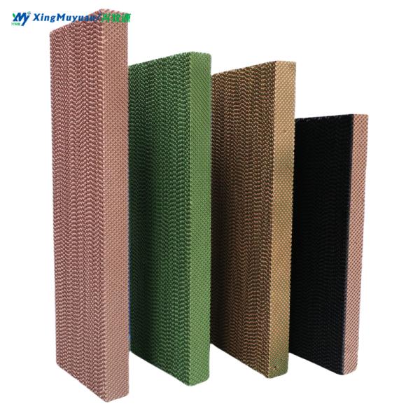 Xingmuyuan Poultry Cooling Cell Pad Poultry Farm Cooling Pad for Cooling System with 7090 Brown Color