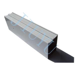 Customized 14693 Aluminum Stamping Parts Rectangular Tube For Industry