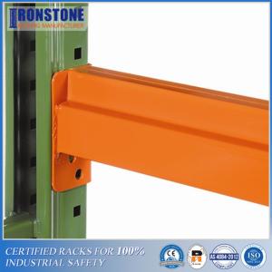 Self-Locking Teardrop Pallet Rack Step Beam
