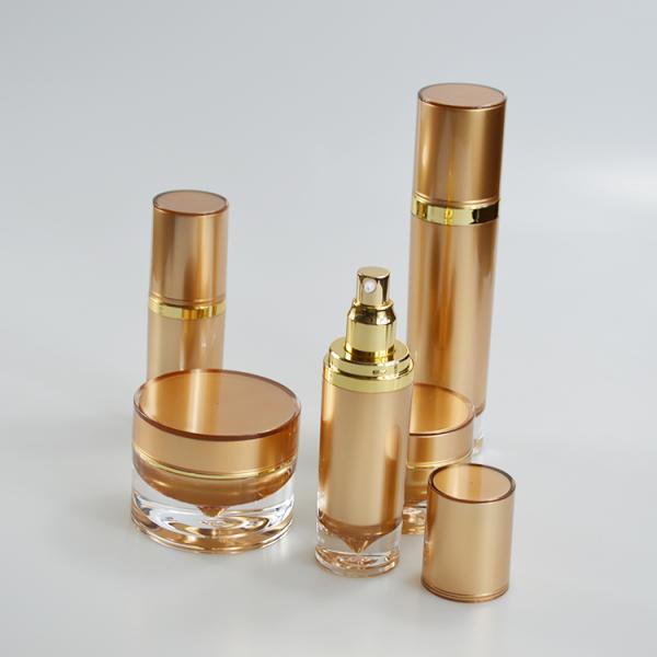 Acrylic Plastic Cosmetic Packaging Jar Container in Drop Shape for Skin Care Needs