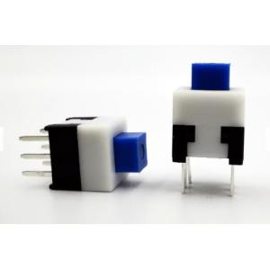 IP65 6 Pin DIP Self Locking Push Button Switch 7x7