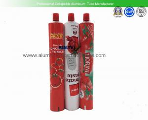 China Chili Sauce Squeeze Tubes For Food 200ml Volume Food Grade Inner Coating Non Spill on sale
