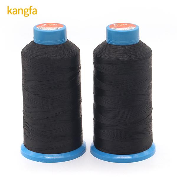 Plastic Cone Material High Tenacity Bonded Nylon Thread made for Industrial Tex 45