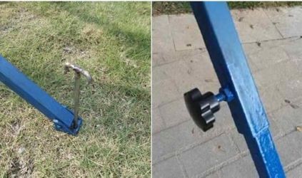 Hand Push Up Telescopic Antenna Mast Locked by Flexible Tip