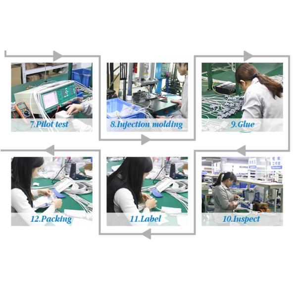 Burdick Ek10 EKG Cable 10 Leads Banana 4.0 End 12 Months Warranty