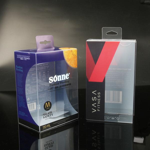 Customized Printed Gift Clear PET Plastic Film Transparent PVC Acetate Packaging Box