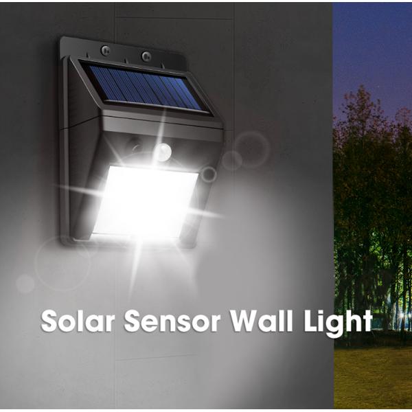 Courtyard Human Body Induction 5.5V Solar LED Wall Lamp