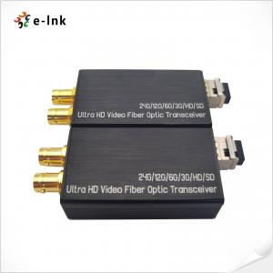 Buy cheap 2W 12G SDI To Fiber Optic Converter 1Ch Forward Backward product