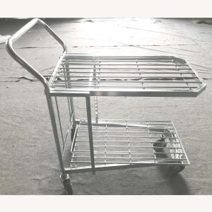 Buy cheap Load 300kgs Q235 Galvanized Foldable Transport Trolley product