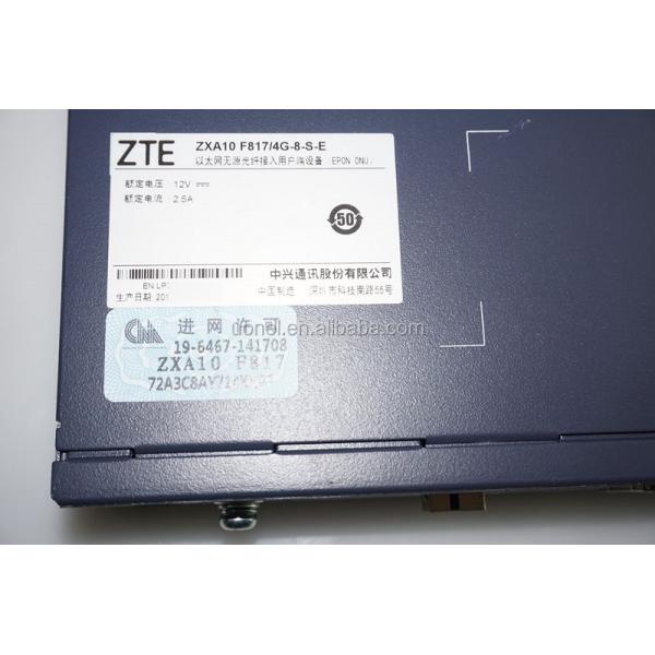ZTE ZXA10 F817 4G-8-S-E EPON GPON FTTX ZTE F817 MDU F839 F809 F819 F832