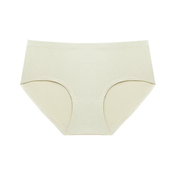 Plus Size Cotton On Period Panties Trilayers Mid Waist Plain Dyed