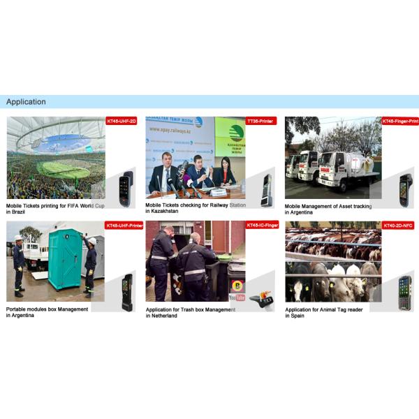 FIPS -201 Portable Industrial Fingerprint Scanner Module With 4G Wifi GPS Bluetooth