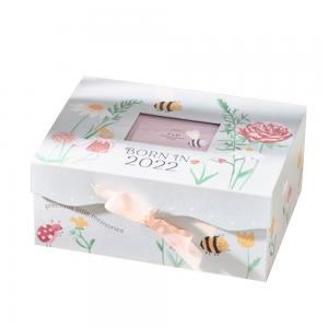 Buy cheap Custom Size Baby Socks Keepsake Gift Box Modern Novel Design Baby Shower Gift Boxes product